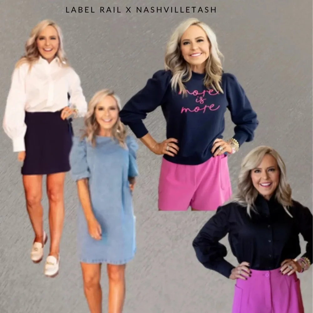 NWT • LABELRAIL X Nashville Tash • Buttoned Up Blouse • Multiple Sizes • White 🤍 - Picture 5 of 8